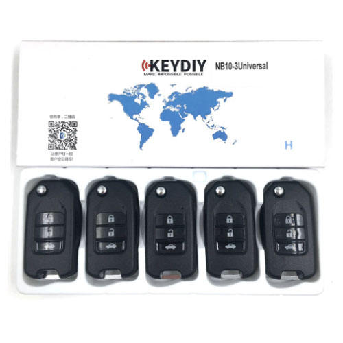 Universal NB10 3 button KD remote key for KEYDIY KD900 and KDX2