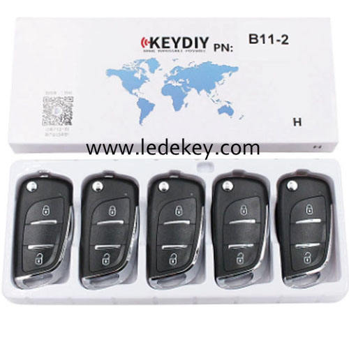 DS style 2 button  remote key B11 for KEYDIY KD900 and KDX2
