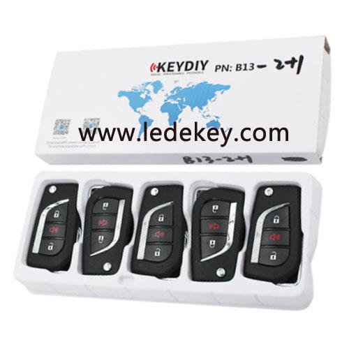 KD remote key B13 2+1 button remote key
