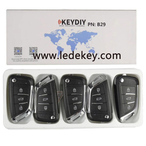 KD remote key B29 3 button remote key