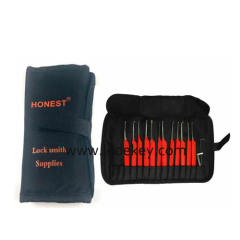Honest 12pcs lock pick tool