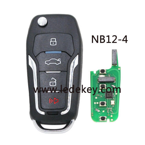 NB12 4 button remote key