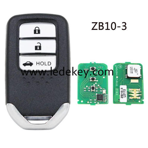 ZB10 3 button remote key