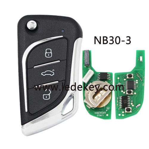 NB30 3 button remote key