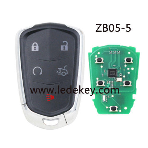 ZB05 5 button remote key