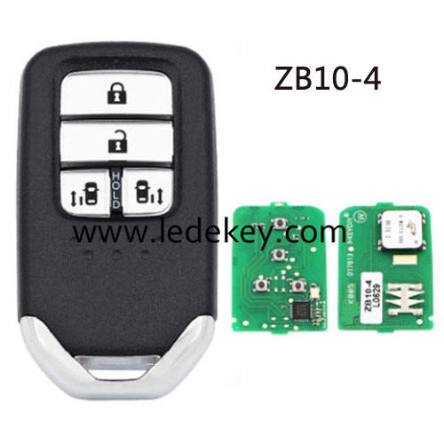 ZB10 4 button remote key