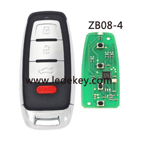 ZB08 4 button remote key