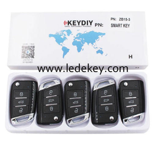 ZB15 3 button remote key