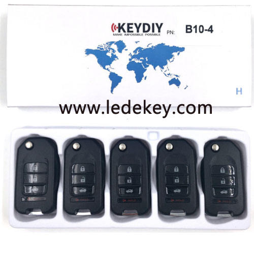 B10 4 button remote key