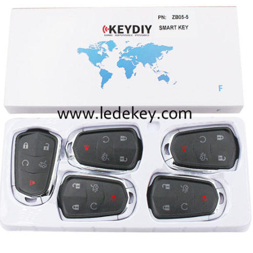 ZB05 5 button remote key