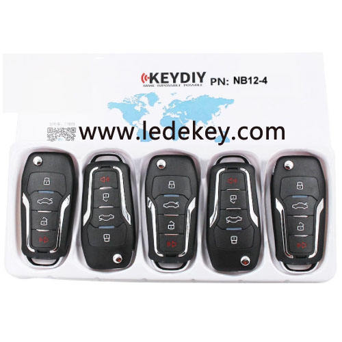 NB12 4 button remote key