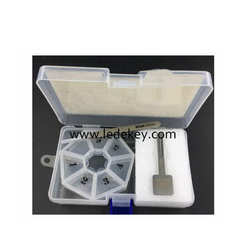 HU100R BMW Key Model,used for adjust key when cutting the blade