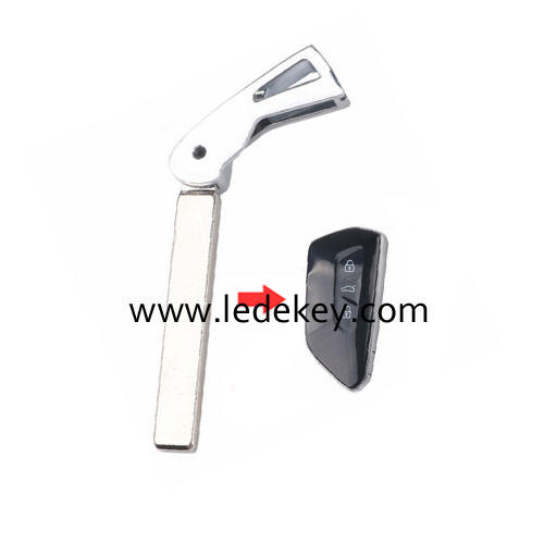Smart Key Blade For Vw Golf8 S663