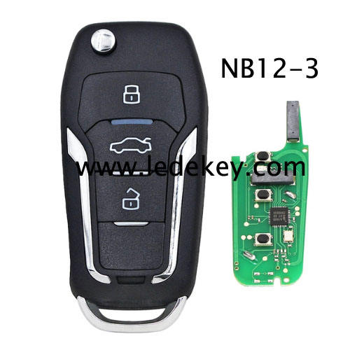 NB12 3 button remote key