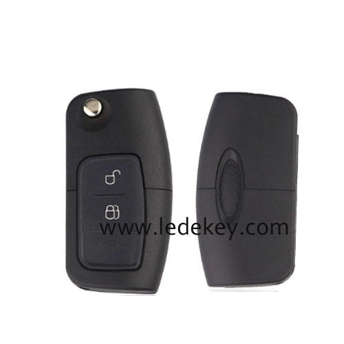 Ford 2 button Remote key HU101 Blade with ASK 433MHZ and 4D63 80bit chip