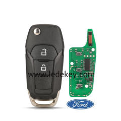 Ford 2 button remote key 315Mhz 49 chip (FCC:N5F-A08TAA) For Ford Escort Fusion Transit F150/F250 2013-2016