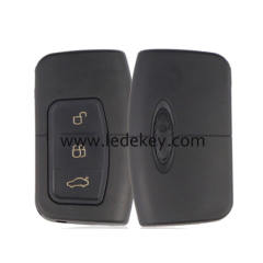 Ford 3 button keyless go remote key 433Mhz ASK ID46-PCF7952 4D63 chip(FCC:3M5T-15K601-DC)  For C-Max Focus Mondeo Kuga 