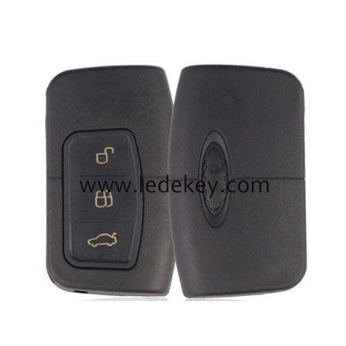 Ford 3 button keyless go remote key 433Mhz ASK ID46-PCF7952 4D63 chip(FCC:3M5T-15K601-DC)  For C-Max Focus Mondeo Kuga 