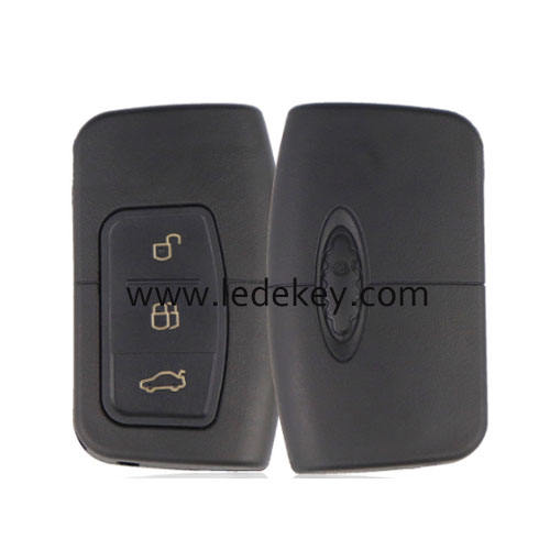 Ford 3 button keyless go remote key 433Mhz ASK ID46-PCF7952 4D63 chip(FCC:3M5T-15K601-DC/DB)  For C-Max Focus Mondeo Kuga 