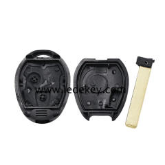 BMW Mini 2 button  remote key shell NO words on the back