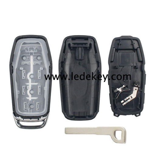 Ford 5 button smart key shell with logo