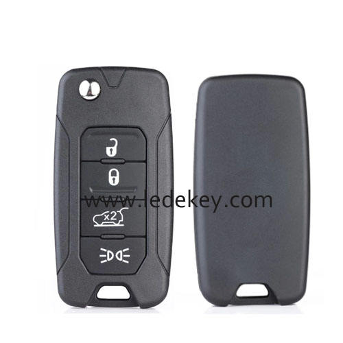 4 button Chrysler Flip Remote Key Shell