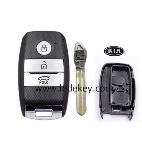 Kia K3/K5 smart key shell with right blade and logo