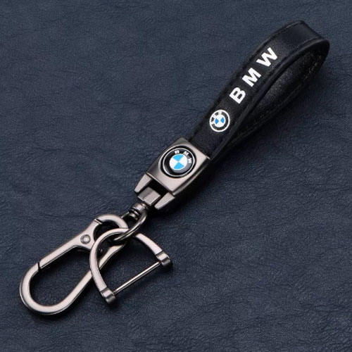 Metal Grey circels with BMW logo,PU material