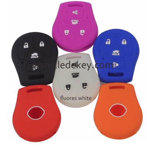 Silicone key cover for Nissan (6 colors optional)