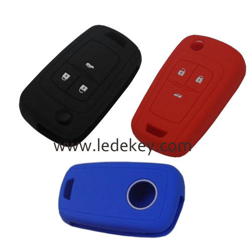 Silicone key cover for Chevrolet (3 colors optional)