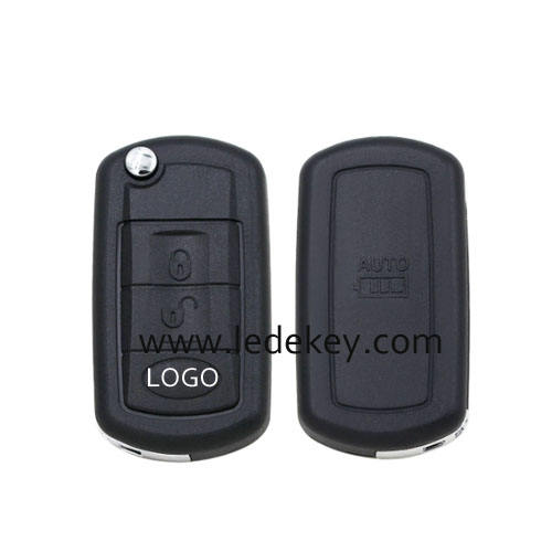 Land Rover Discovery3 3 button remote key HU101 blade with logo 433MHz ID46-PCF7941 chip (with yellow battery)