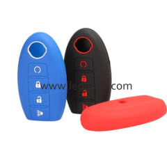 Silicone key cover for Nissan (3 colors optional)