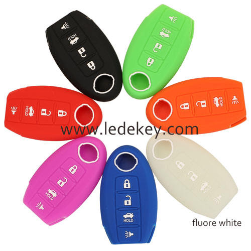 Silicone key cover for Nissan (7 colors optional)