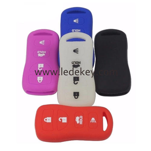 Silicone key cover for Nissan (5 colors optional)