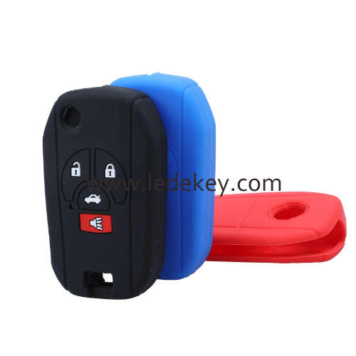 Silicone key cover for Nissan (3 colors optional)