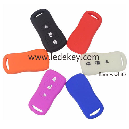 Silicone key cover for Nissan (6 colors optional)