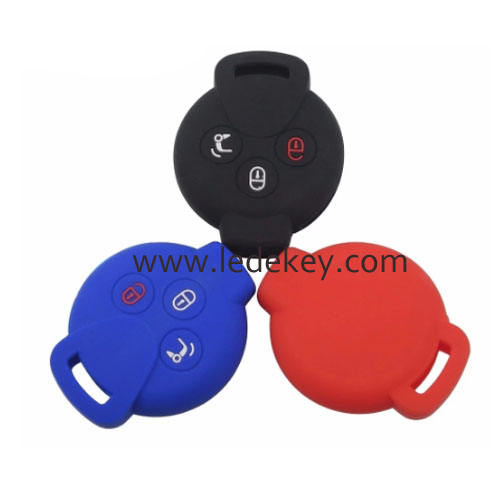 Silicone key cover for Benz (3 colors optional)