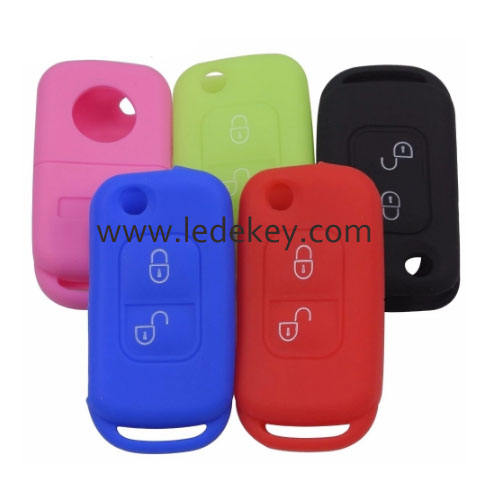 Silicone key cover for Benz (5 colors optional)