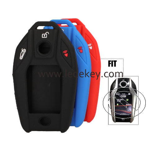 Silicone key cover for BMW (3 colors optional)