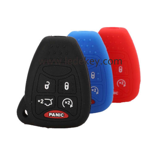 Silicone key cover for Chrysler (3 colors optional)