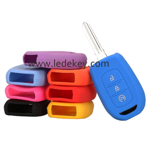 Silicone key cover for Renault (8 colors optional)