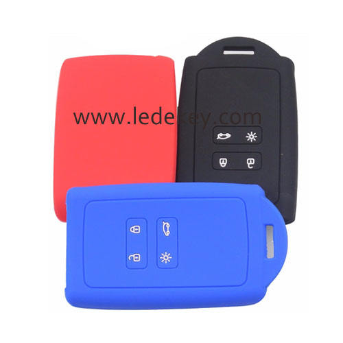 Only Silicone key cover for Renault (3 colors optional)