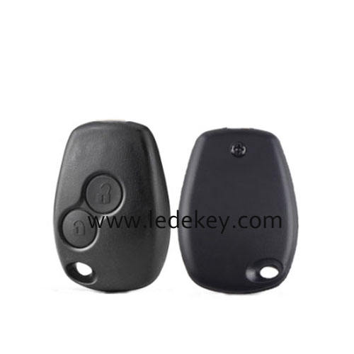 Ren-ault 2 button remote key HU136 blade with 433Mhz 4A/Pcf7952E Chip (no logo)