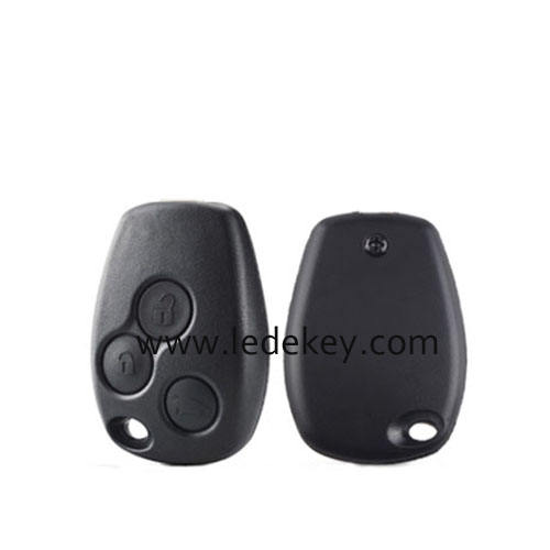 Ren-ault 3 button remote key HU136 blade with 433Mhz 4A/Pcf7952E Chip (no logo)