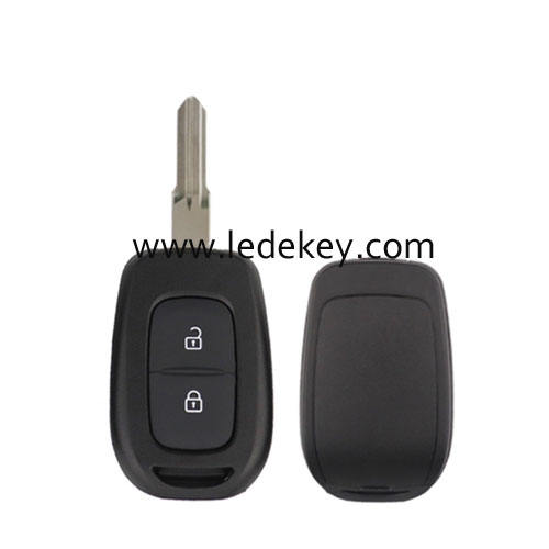 Ren-ault 2 button remote key shell NO.153 blade no logo