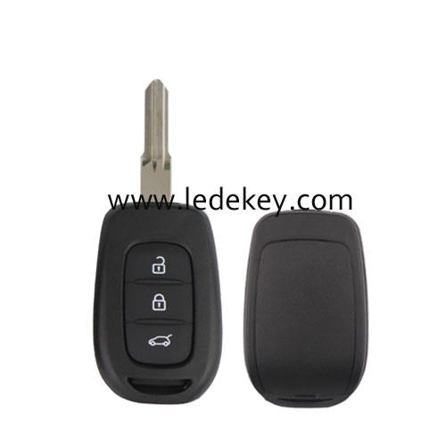 Ren-ault 3 button remote key shell NO.153 blade no logo