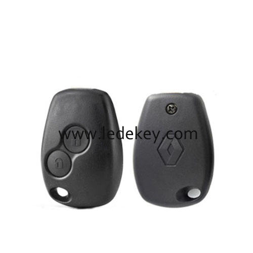 For Renault 2 button remote key VAC102 blade with 433Mhz 4A/Pcf7952E Chip (with logo)