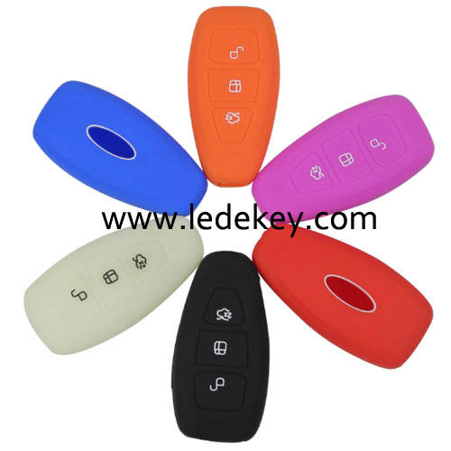 Silicone key cover for Ford (6 colors optional)