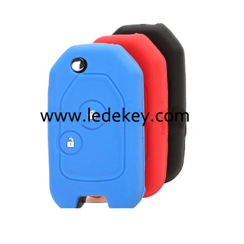 2 buttons Silicone key cover for Honda (3 colors optional)