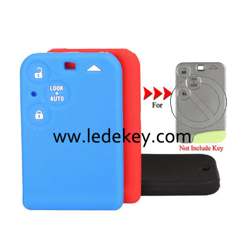 Silicone key cover for Renault (3 colors optional)